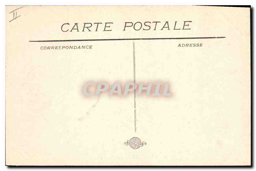 CPA Marseille les Danaides  — Verso