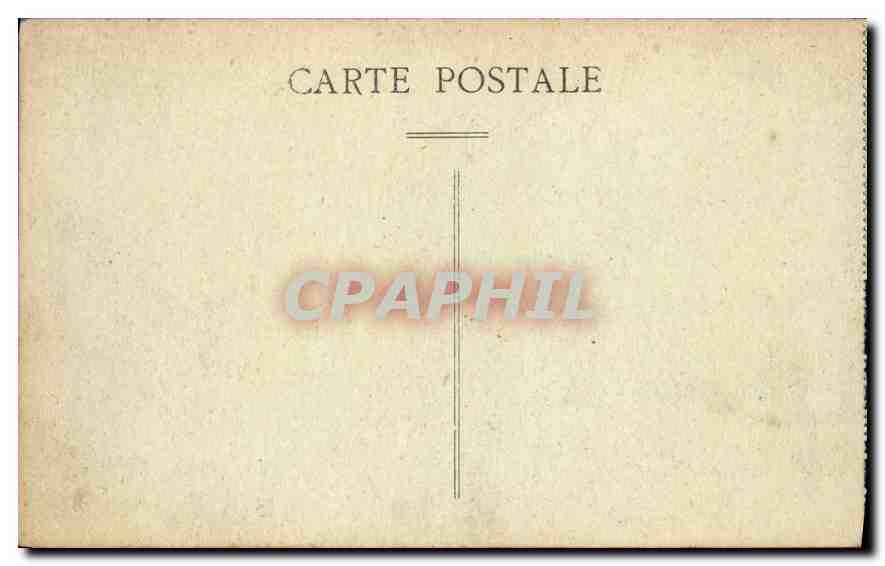 CPA Marseille Ascenseur de Notre Dame de la Garde  — Rückseite