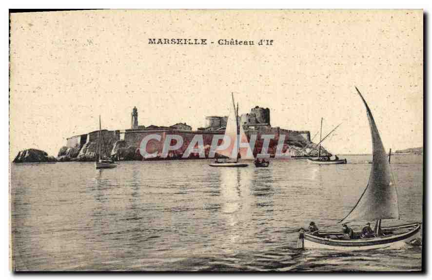 CPA Marseille chateau d'If 