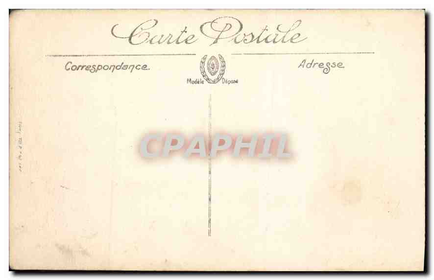 CPA Marseille vue generale  — Verso