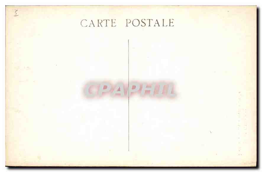 CPA Marseille Notre Dame de la Garge  — Rückseite