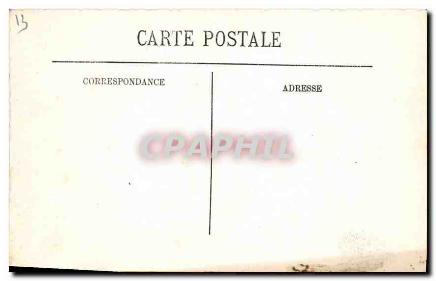 CPA Marseille Les Ascenseurs et Notre Dame de la Garde  — Rückseite