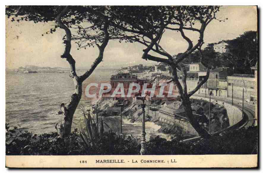 CPA Marseille la Corniche 
