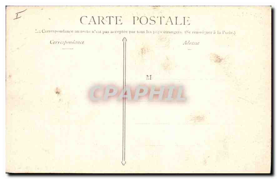 CPA Lyon Fontaine et place des Jacobins  — Verso