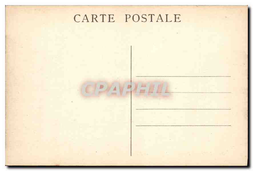 CPA Lyon Place des Jacobins et rue centrale  — Verso