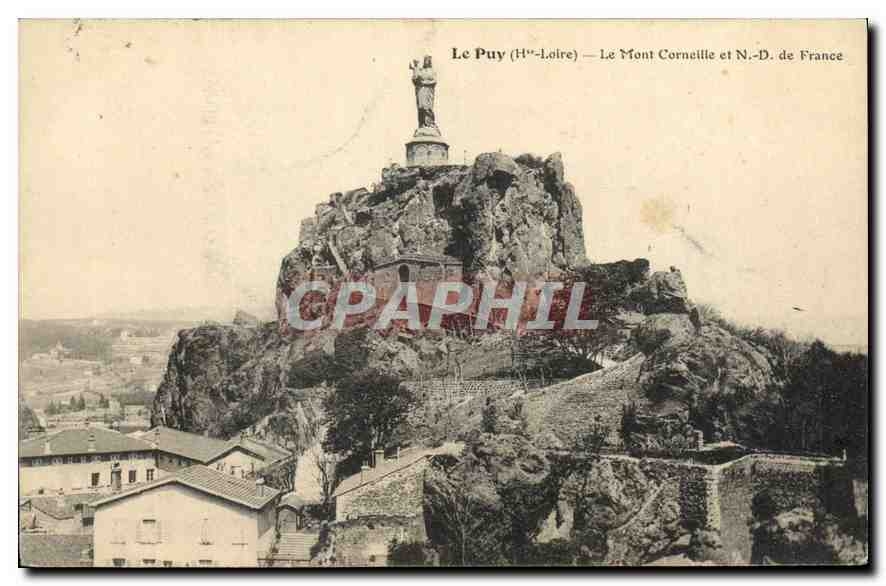 CPA Le Puy Loire Le Mont Corneille et N D de France 