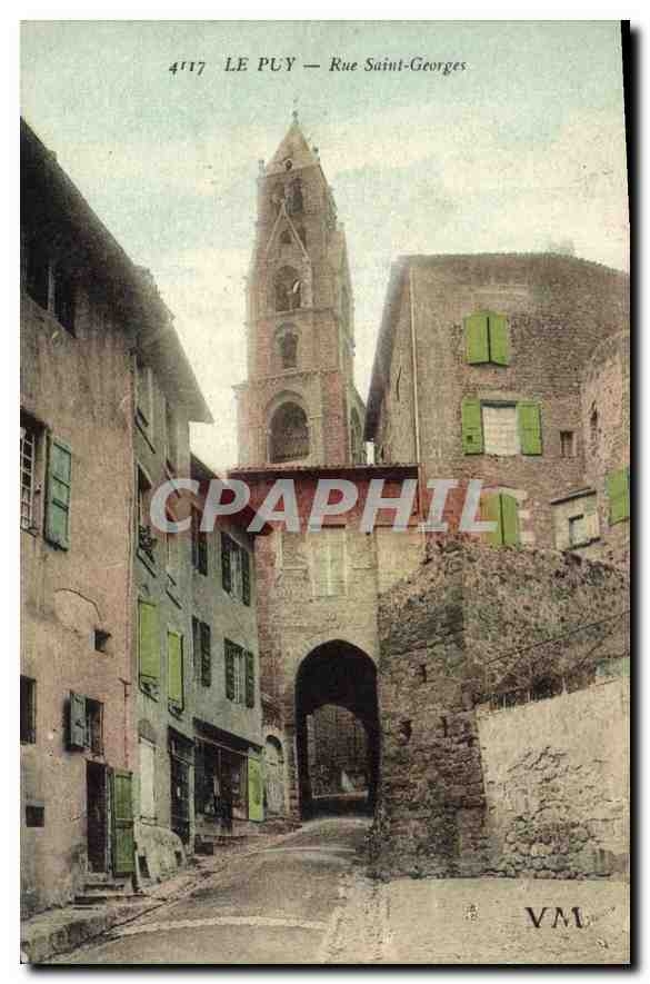 Le Puy — Rue Saint-Georges — éditeur VM, n° 4117