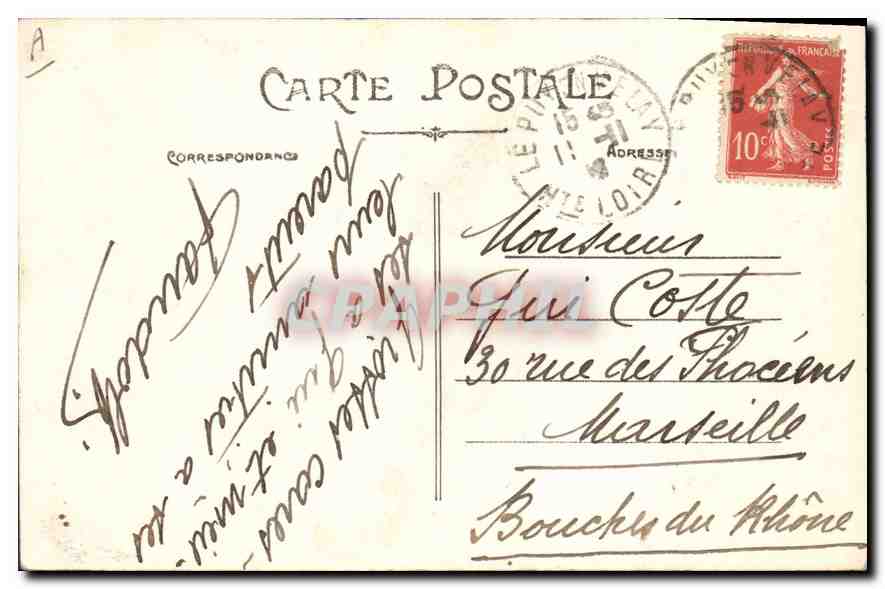 Le Puy — Rue Saint-Georges — éditeur VM, n° 4117 — Reverso