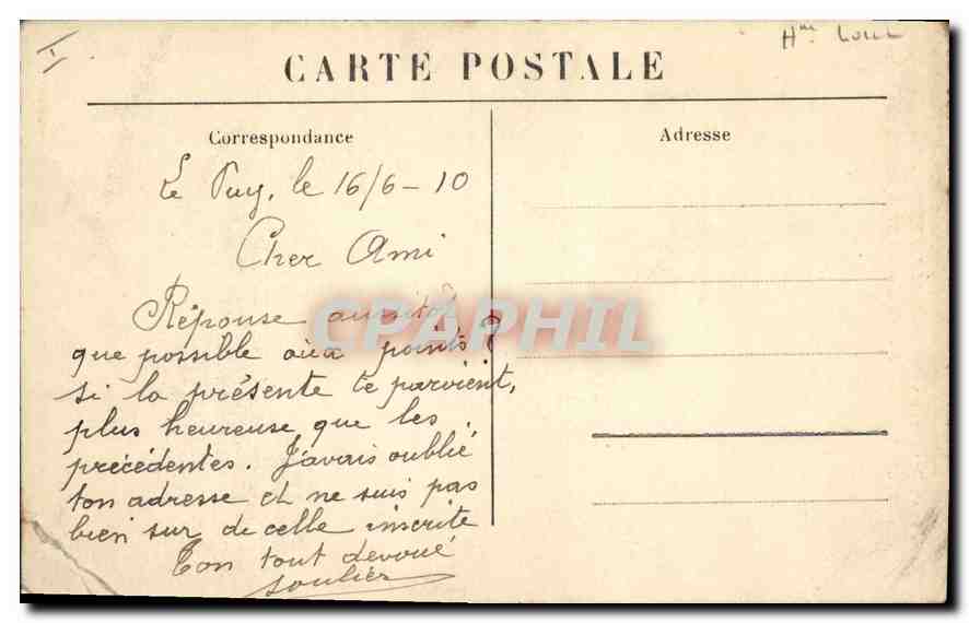 Espaly, près Le Puy — Statue colossale de Saint Joseph de Bon Espoir — Le Velay Illustré n°2968 — Reverso