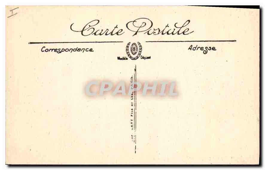 CPA Le Puy L'Eglise de Carmes  — Rückseite