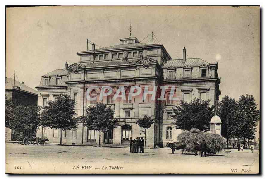 CPA Le Puy Le Theatre 