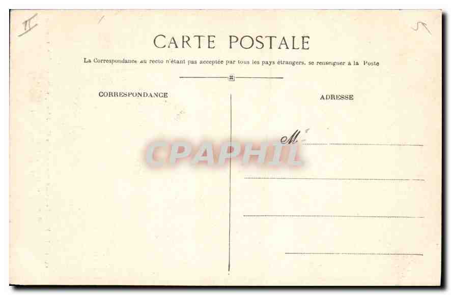 CPA Le Puy Le grand Porche de la Cathedrale  — Rückseite