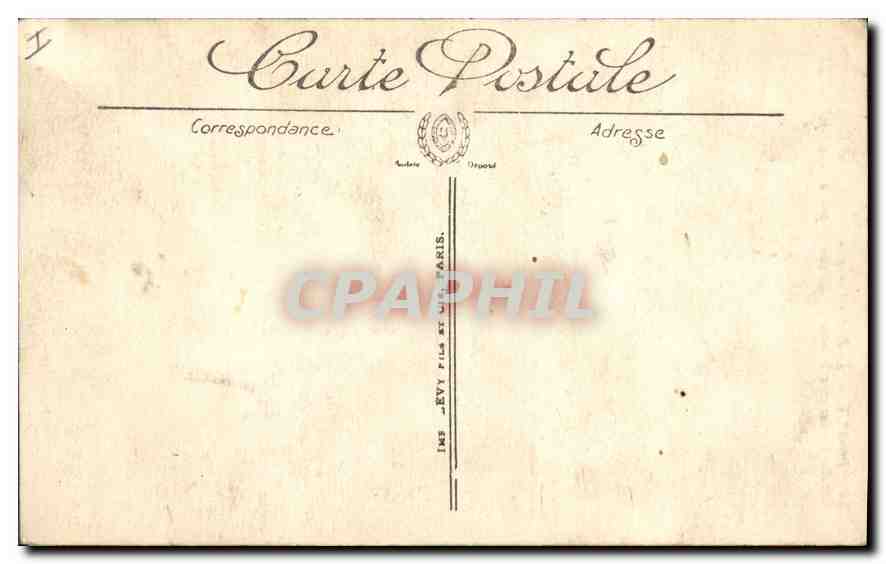 CPA Le Puy Le Rocher Corneille  — Rückseite