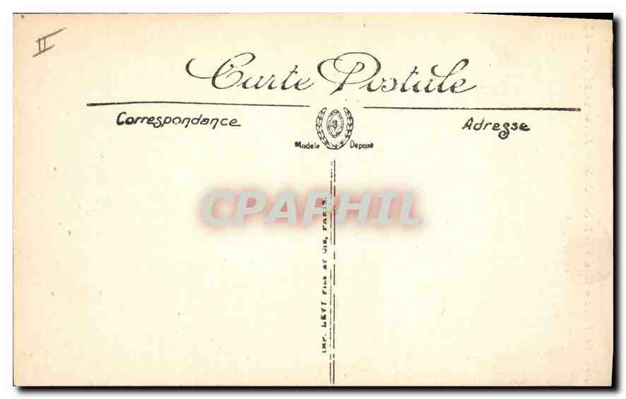 CPA Le Puy Montee de la Cathedrale Porche Grateloup  — Rückseite