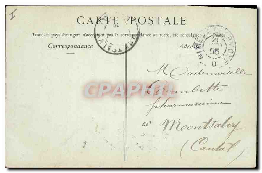 Le Puy — La Statue de Notre-Dame de France — Collections ND Phot — Verso