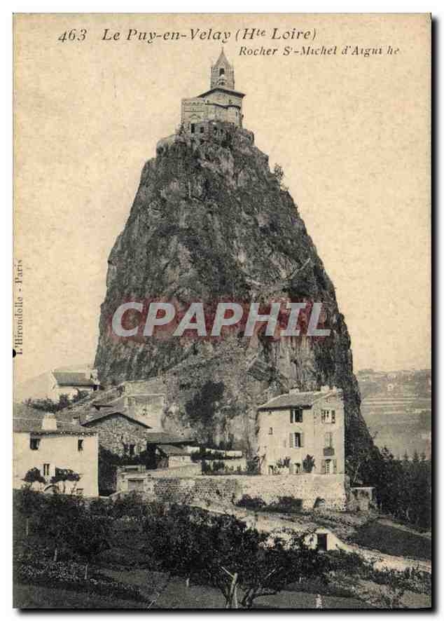 CPA Le Puy en Velay Hte Loire Rocher St Michel 