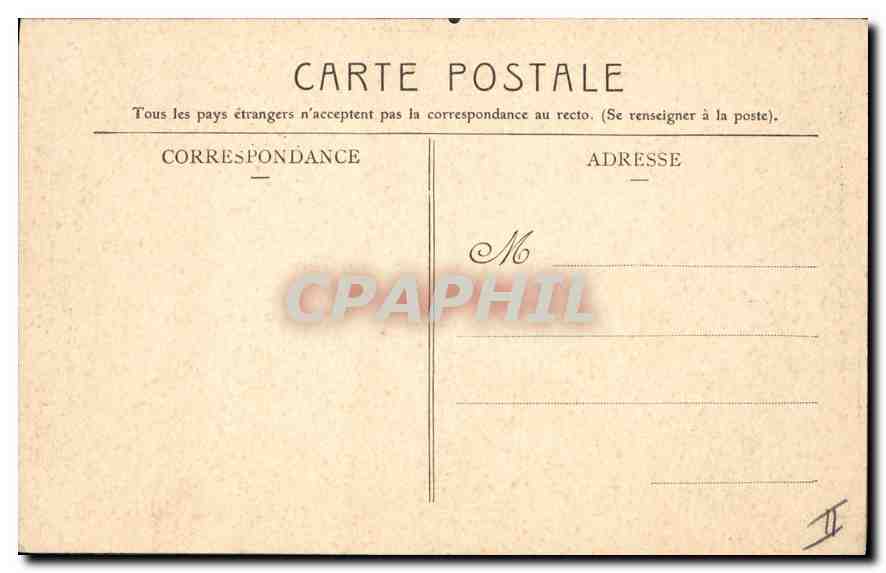 CPA Le Puy en Velay Hte Loire Rocher St Michel  — Rückseite