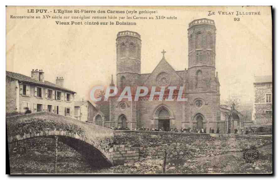 Le Puy - L'Église Saint-Pierre des Carmes (style gothique) - Le Velay Illustré 93