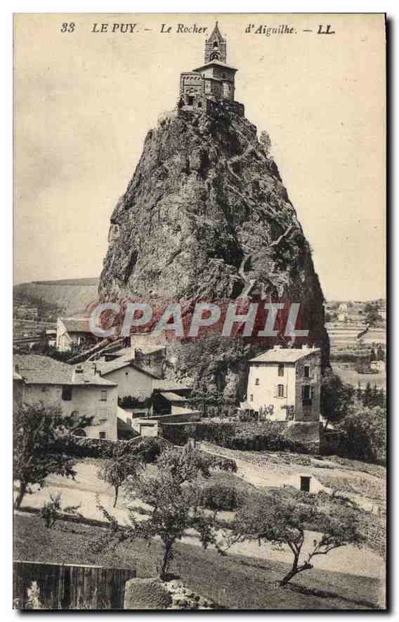 CPA Le Puy Le Rocher d'Aiguilhe 