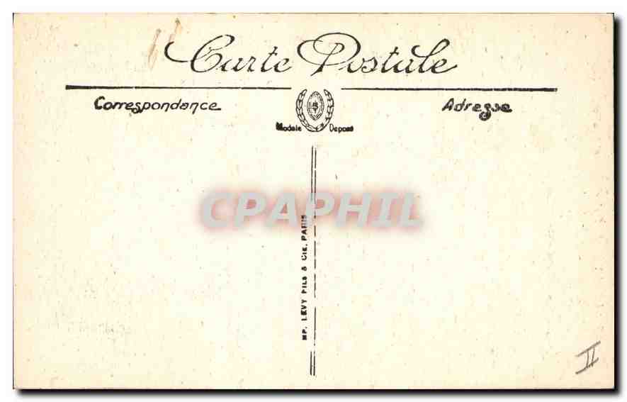 CPA Le Puy Le Rocher d'Aiguilhe  — Rückseite