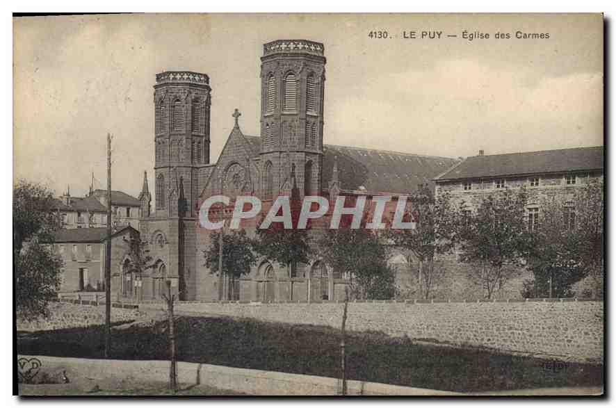 Le Puy — Église des Carmes — éditeur 'Le Puy' n°4130