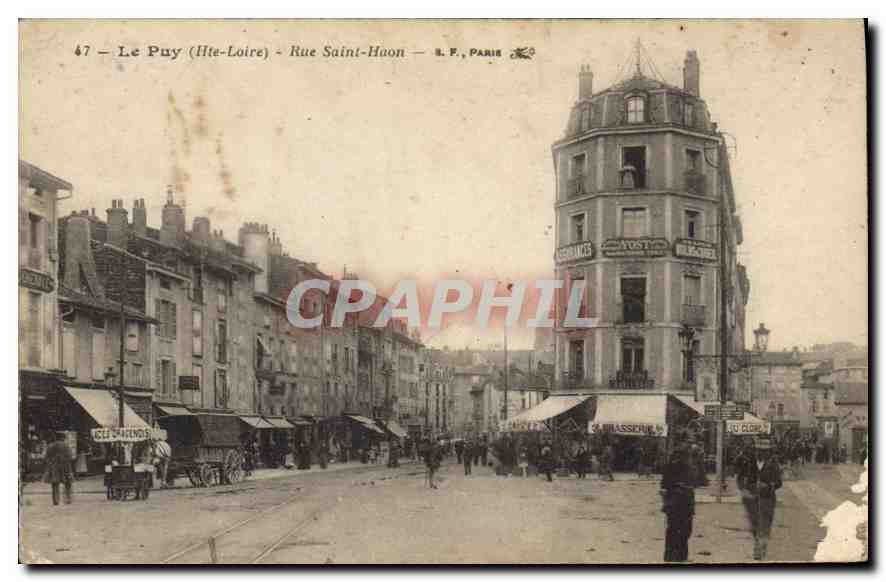 CPA Le Puy Hte Loire Rue Saint Haon 
