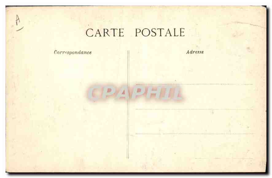 CPA Le Puy Porte Saint Georges et le Roche  — Rückseite