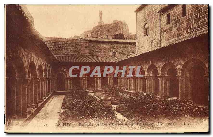 Le Puy — Basilique de Notre-Dame du Puy — La Cloïse (IXe siècle) — LL