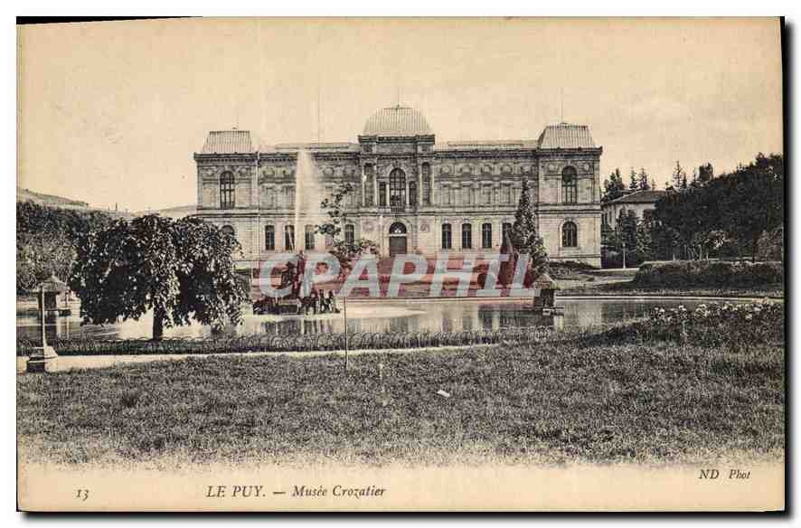 Le Puy — Musée Crozatier — ND Phot