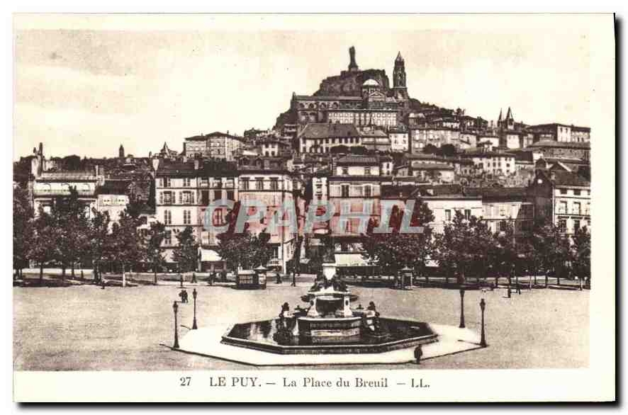 Le Puy — La Place du Breuil — I.L.L.