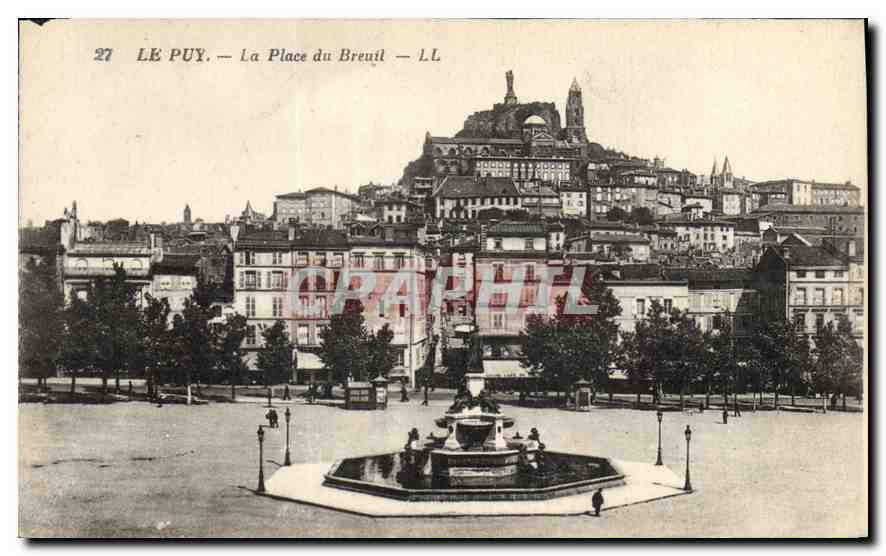 Le Puy — La Place du Breuil — LL