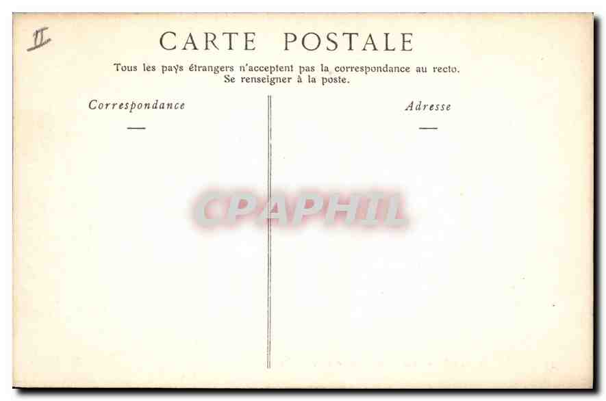 CPA Le Puy Vue generale prise du Pont Neuf  — Verso