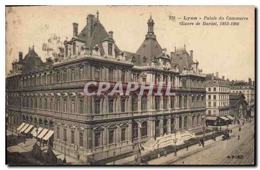 CPA Lyon Palais du Commerce Dardel 