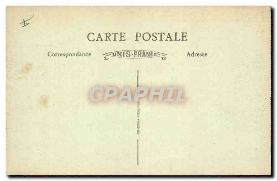 CPA Lyon Place Bellecour tracee en 1617  — Verso