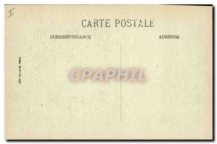 CPA Lyon Ensemble de la Place Bellecour  — Verso