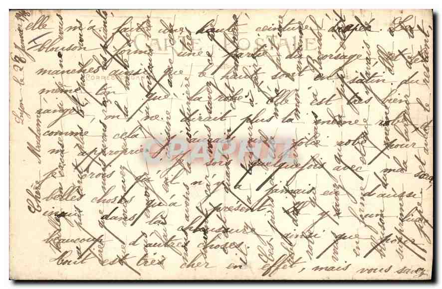 CPA Lyon Gare de Perrache et les Voutes  — Verso