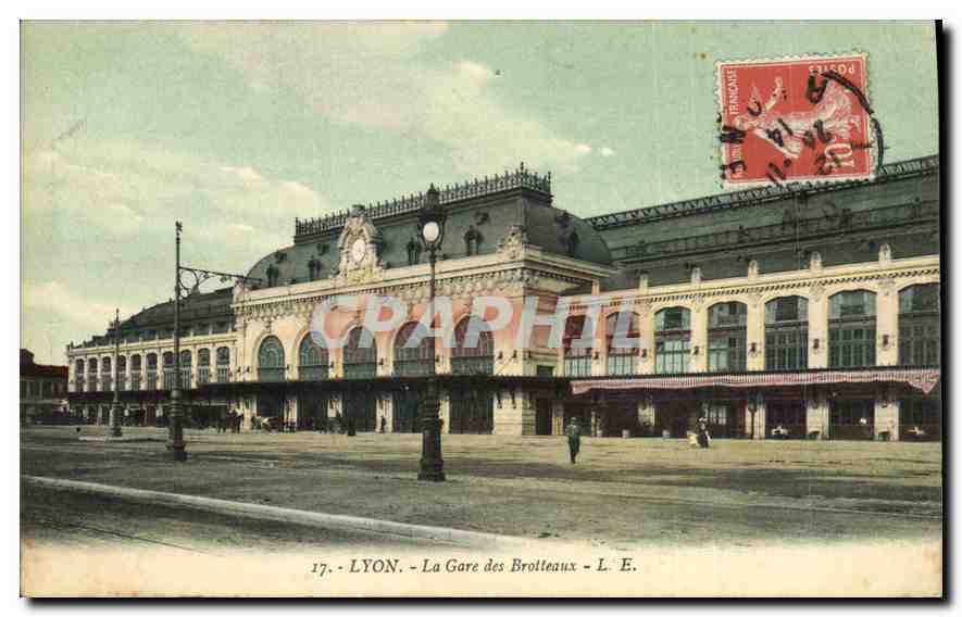 LYON - La Gare des Brotteaux - L. E.