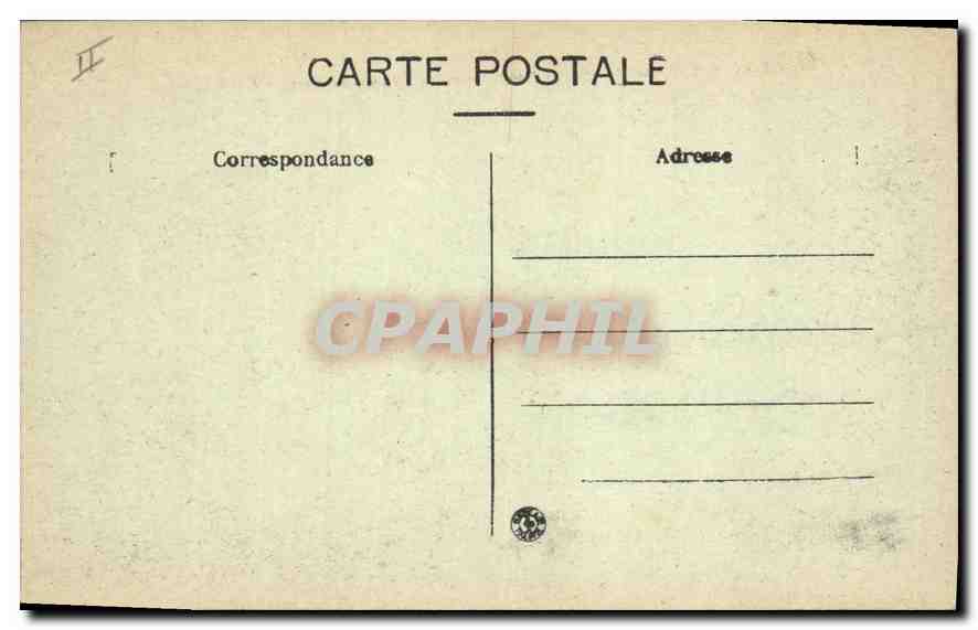 CPA Lyon La Gare Perrache et Hotel Terminaus Curs du Midi  — Verso