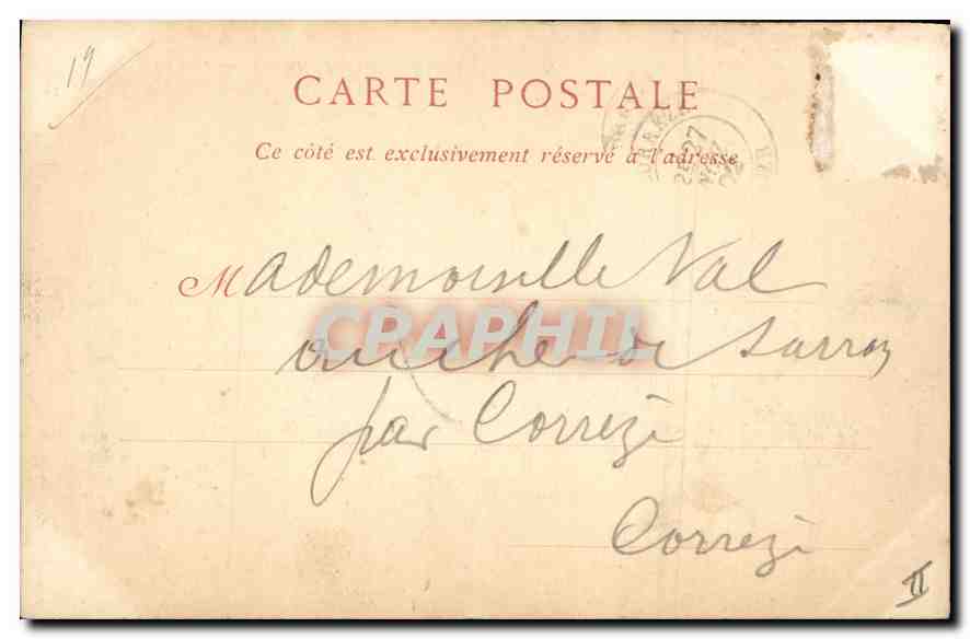 CPA Lyon Monument de Pierre Dapont  — Verso