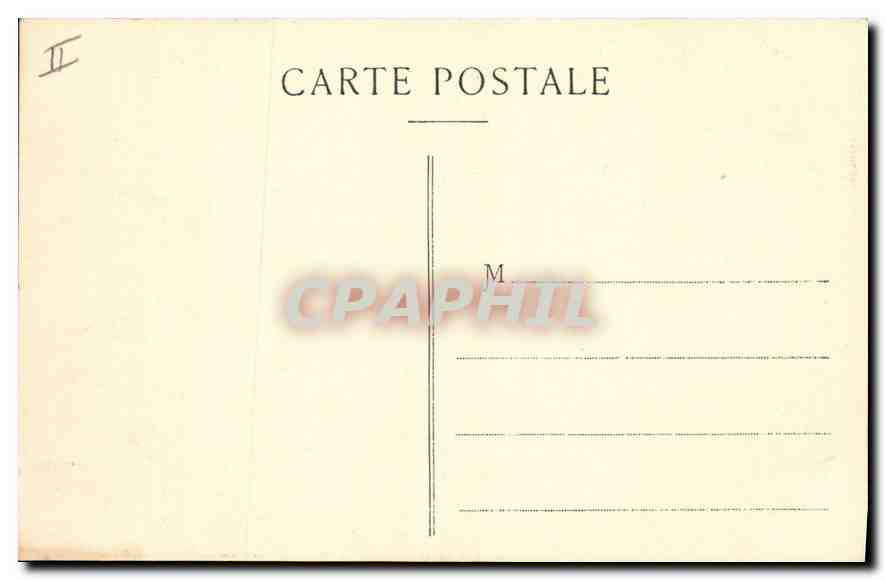 CPA Lyon Gare des Brotteaux  — Verso