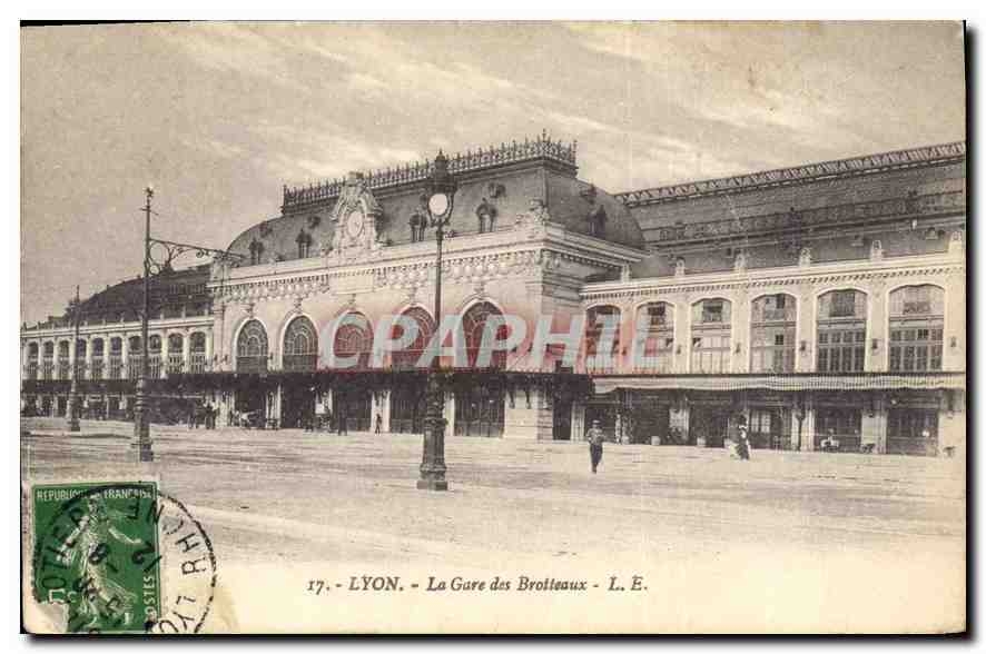 LYON - La Gare des Brotteaux - L. E.
