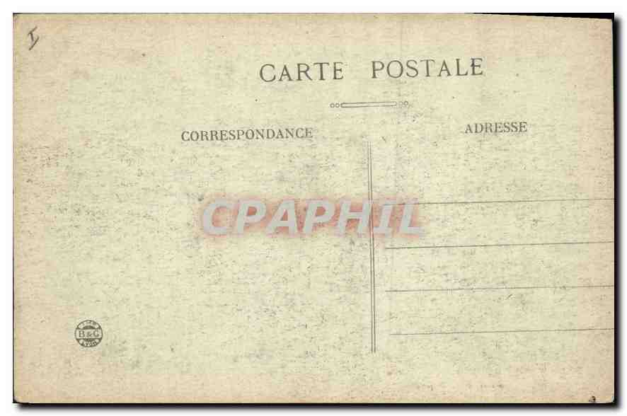CPA Lyon La Gare des Brotteaux  — Verso