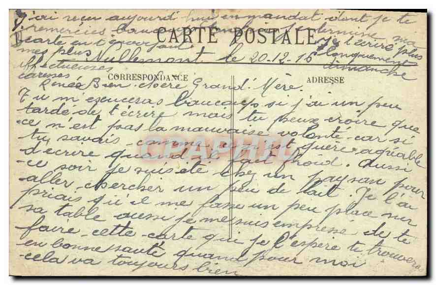 CPA Lyon Gare de Perrache Les Voutes et la Facade  — Verso