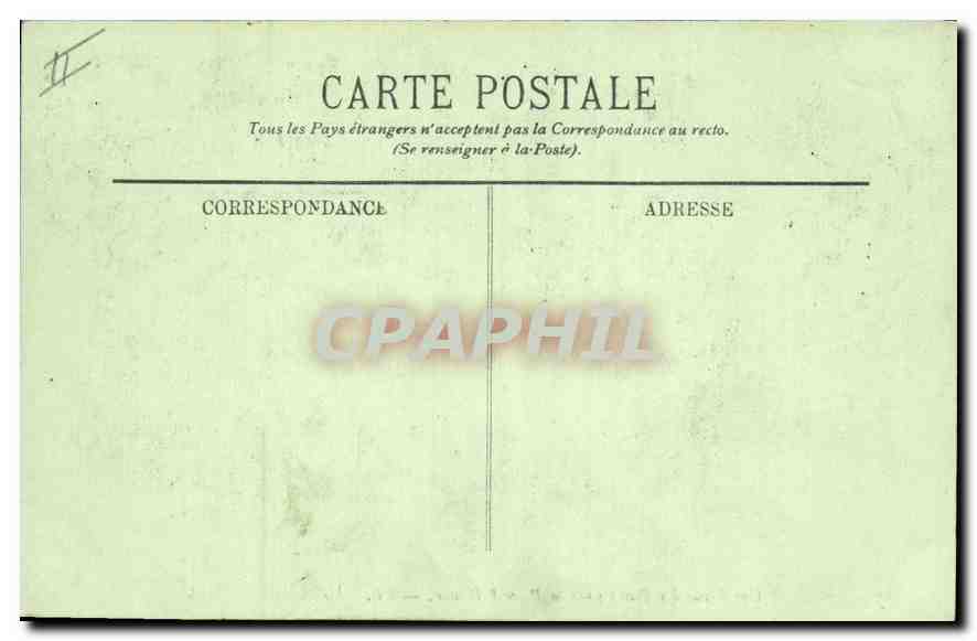 CPA Lyon Une Revue des Troupes sus la Place Bellecour Militaria — Verso