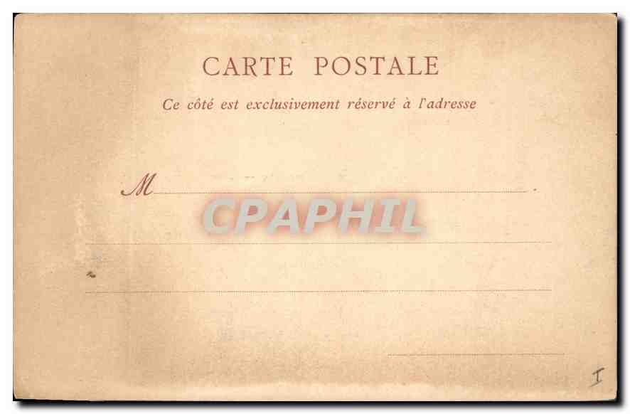 CPA Lyon La Plave Bellecour  — Verso