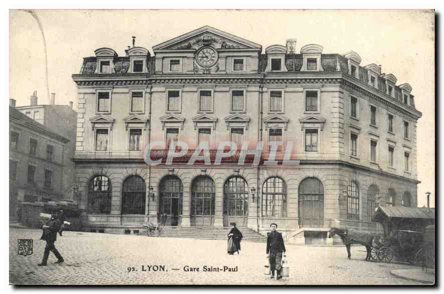 CPA Lyon Gare Saint Paul 