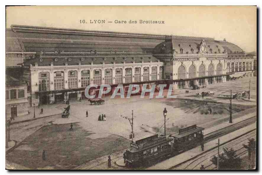 CPA Lyon Gare des Brotteaux 