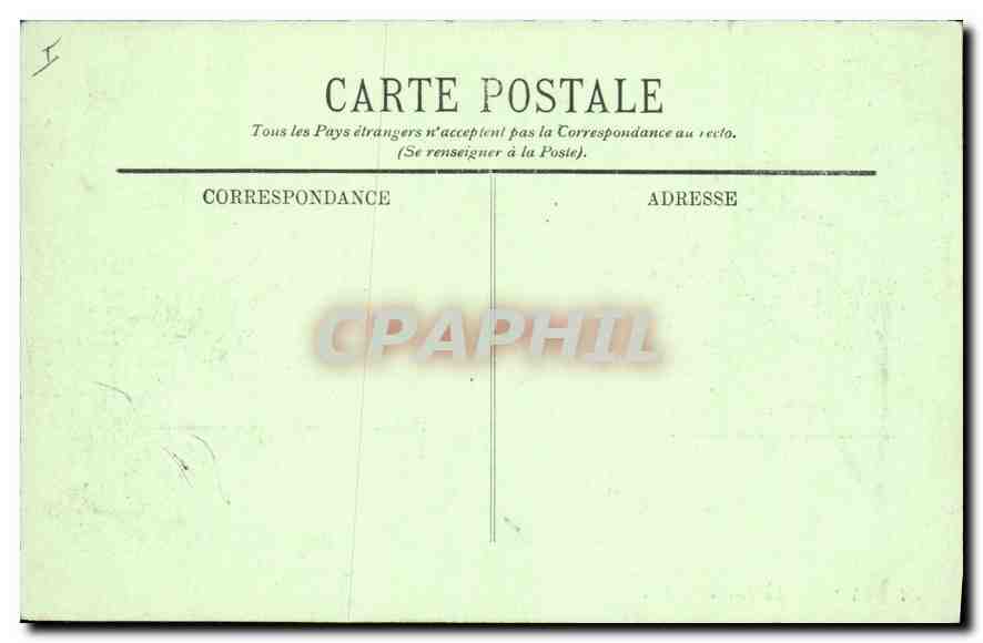 CPA Lyon La Bourse  — Verso