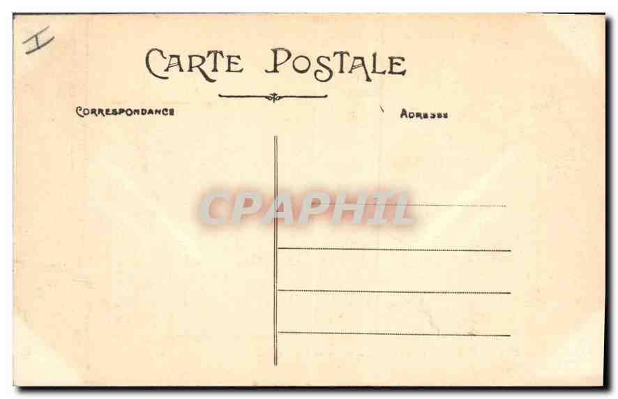 CPA Lyon Place Bellecour et Coteau de Fourviere  — Verso