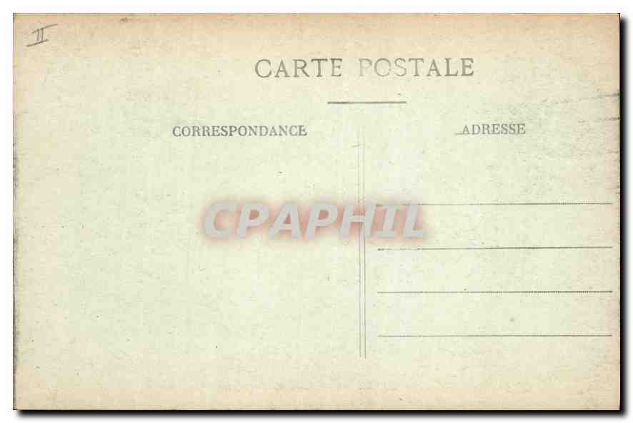 CPA Lyon Gare de Perrache  — Verso
